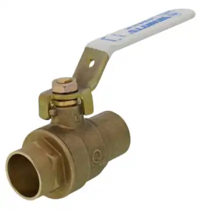 FBVS-3C SWT BRASS BALL VALVE 1 1/4 LF