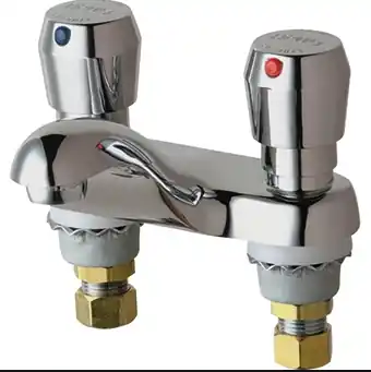 LAVATORY FAUCET 802-665CP METERED FAUCET