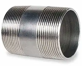 NIPPLE SS 304 SCH 40 3X4 1/2