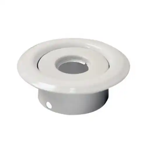 SPRINKLER ESCUTCHEON V34 WHITE 3/4