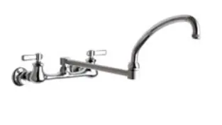 FAUCET WALL MNT 21" DOUBLE JOINT