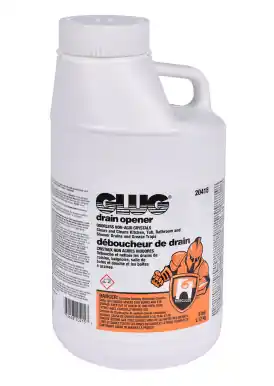 6LBS CONTAINER OF GLUGG DRAIN CLEANER