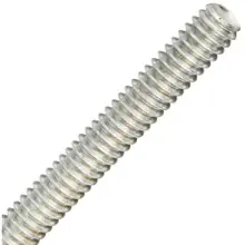 THREADED ROD ZINC PLATED 1-8x10‘