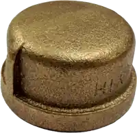 CAP BRASS 1/8
