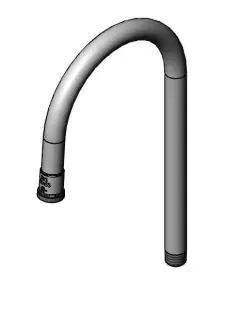 T&S 120X RIDGID GOOSENECK