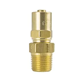 4P13 3/8MPT REUSEABLE HOSE FITTING