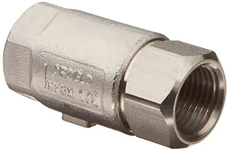 BALL CONE CHECK VALVE SS 3/4
