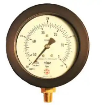 USCG-40 4" DIAL 0-40 TORR VACUUM GAUGE