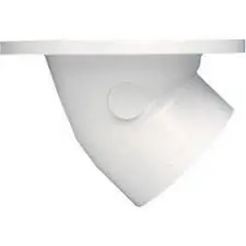 CLOSET FLANGE PVC DWV 45 DEG 4X3