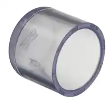 CAP PVC 40 CLEAR SOC 3/4