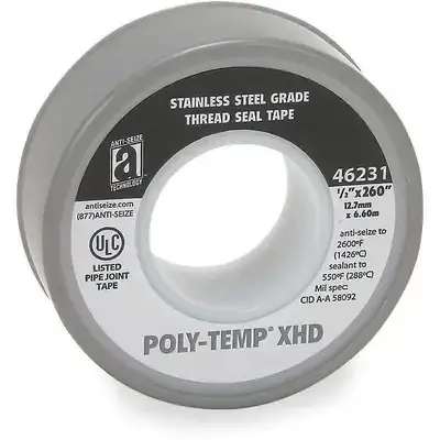 TAPE NICKEL/TEFLON 1/2X260