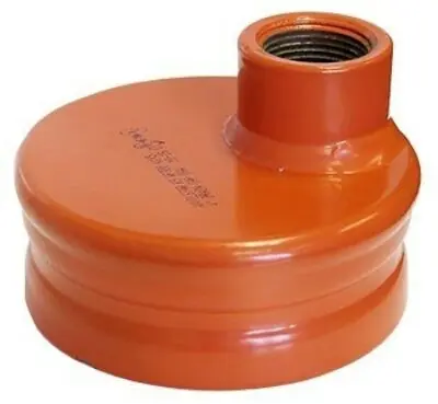 DRAIN CAP PNTD ECC GROOVED 4X1