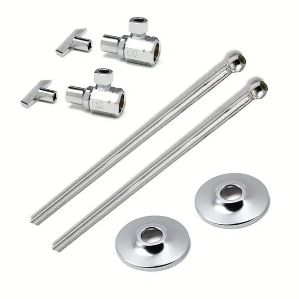 LAV SUPPLY KIT 1/2IPSX3/8COMP LEAD FREE
