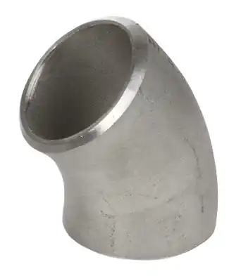 45 WELD SS 304 SCH 40 1 1/2
