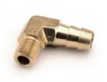 HOSE BARB BRASS 90 M/A 3/8X1/4