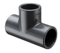 TEE PVC 80 SOC 3/4
