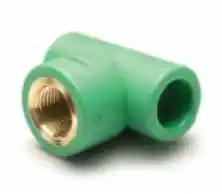 1 X 3/4 ST X FPT TEE GREEN