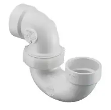 P TRAP PVC DWV HxH W/NUT 2