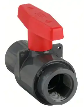 BALL VALVE PVC STD THD 1