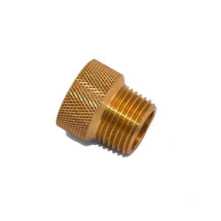 NIPPLE EXTENSION BRASS 3/4X3/4