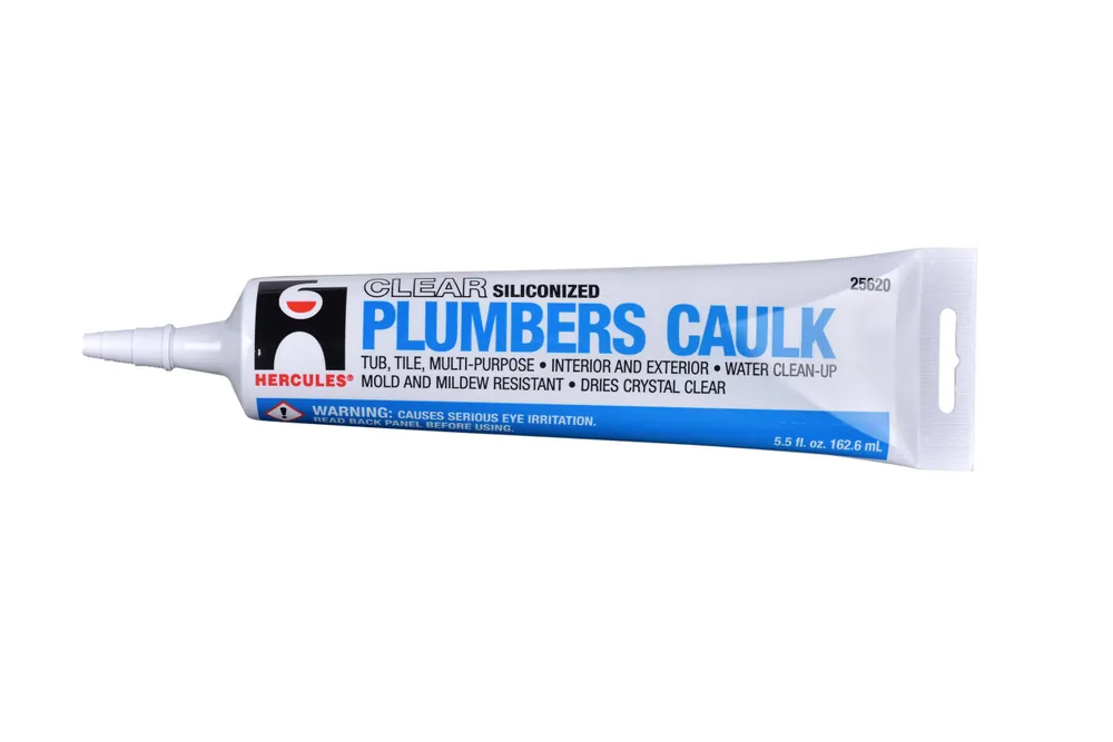 CLEAR LATEX CAULK 5.5 FL OZ TUBE