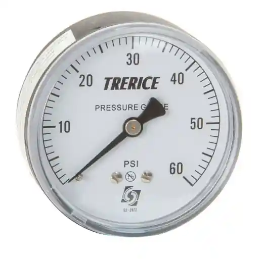 800B 2 1/2 0-160 PSI 1/4 BACK CONNECTION