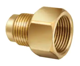 1/4 FM FLARE X 3/8 ML FLARE ADAPTER