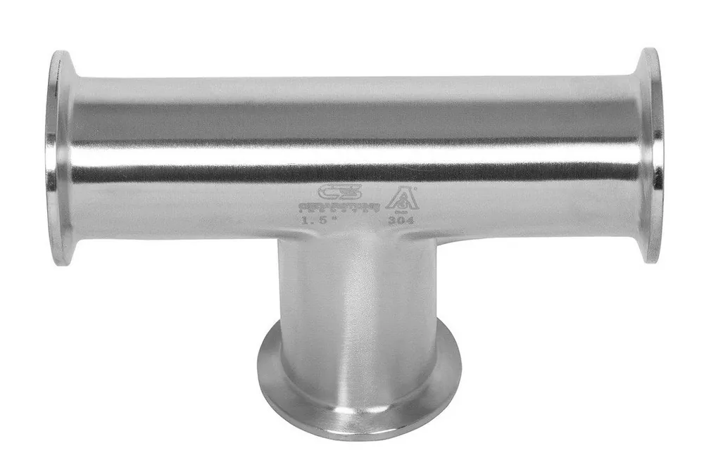 SAN SS 304 TEE TRI-CLAMP 3