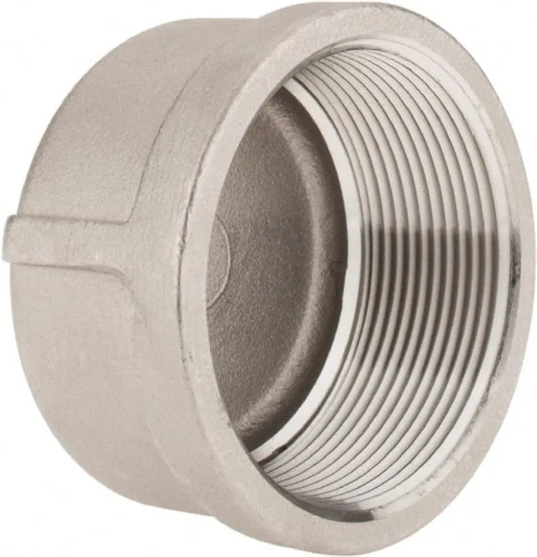 CAP SS 304 THD 150 1