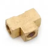 TEE BRASS BARSTOCK 3/8