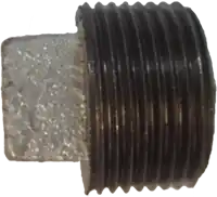 PLUG GALV CI SQ HD 1 1/4