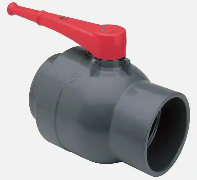 BALL VALVE PVC STD SOC 6
