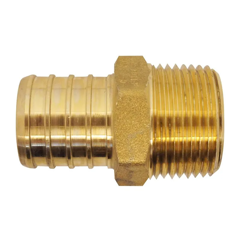 PEX BRASS INSERT X MPT 1 1/4