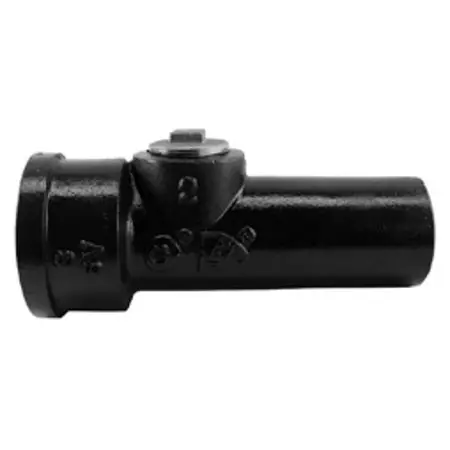 CLEAN OUT TEE CI SV 6 W/PLUG