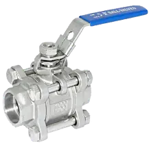 BALL VALVE SS 3PC SW 1