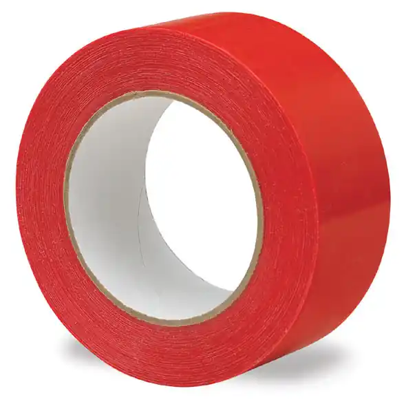 TAPE PVC 2X36YD RED