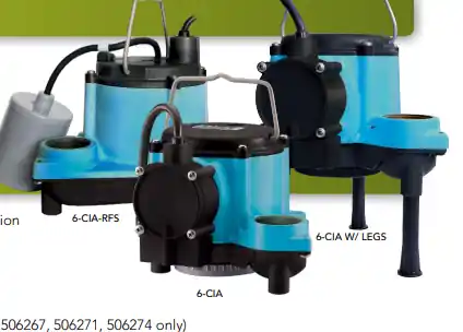 LITTLE GIANT PUMP 6-CIA-RFS 506171