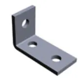 UNISTRUT ANGLE BRACKET PLTD 3 HOLE