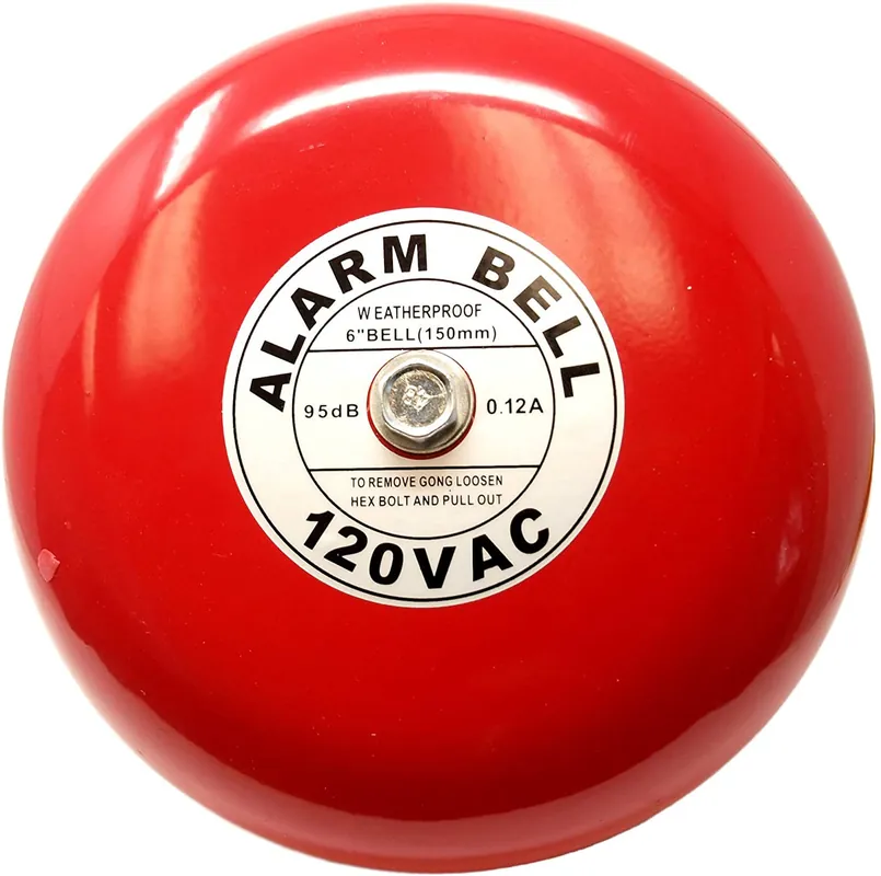 FIRE ALARM BELL 10" (120VAC)