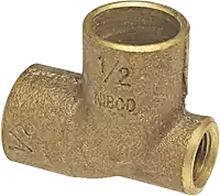 TEE COPPER CXFXC 1X3/4X1