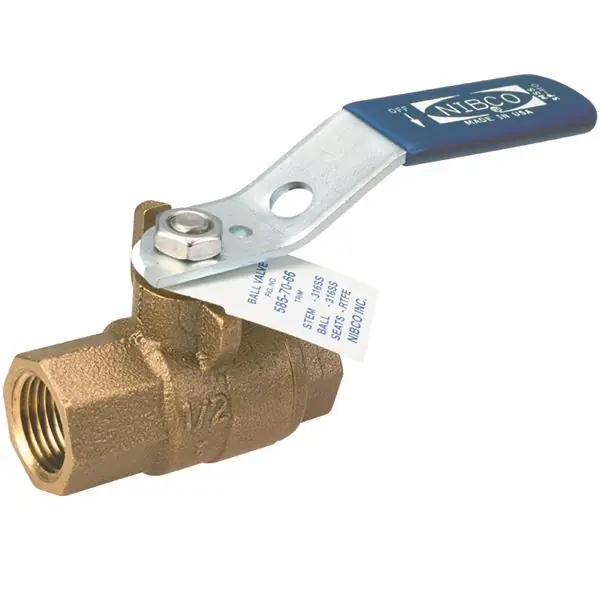 T585-70-66 THD BRONZE BALL VALVE 3/4