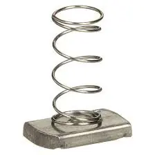 SPRING NUT SS 304 1/4
