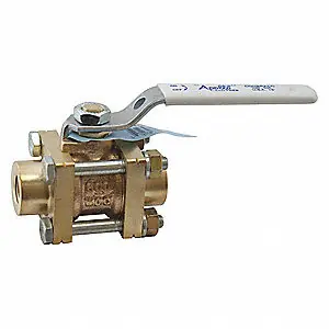 82LF-108-01 THD 3PC BRZ BALL VALVE 2