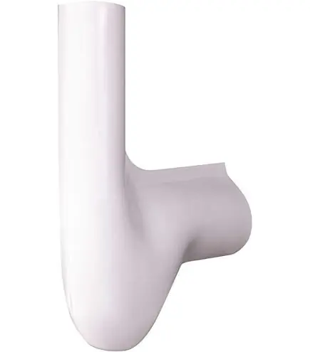 HANDYSHIELD P-TRAP COVER WHITE