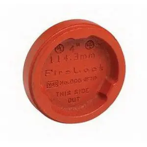 FIRELOCK CAP PNTD GROOVED 2 1/2