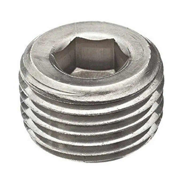 PLUG GALV STEEL CTSK HEX 1