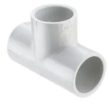 TEE PVC 40 SOC 1 1/2