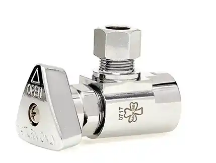 STOP ANGLE BALL VLV 1/2IPSX3/8COMP