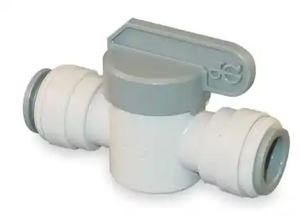 POLY PUSH-IN 3/8 X 3/8 BALL VALVE