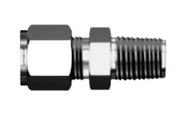 SS COMP M/A 3/8X1/2